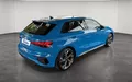 Miniature AUDI A3 Berline 40 TFSI 190 S tronic 7 Quattro S Line extérieur trois quart arrière droit 2132505