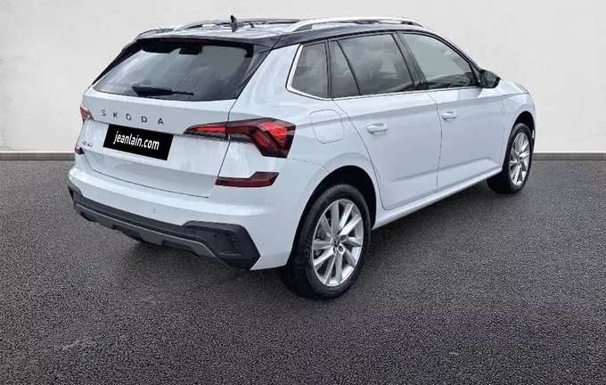 SKODA KAMIQ 1.0 TSI Evo 2 116 ch DSG7 Clever Edition extérieur trois quart arrière droit 3350