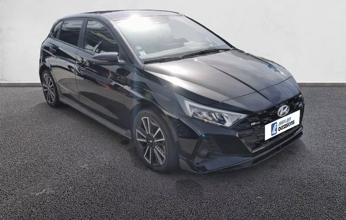 HYUNDAI I20 1.0 T-GDi 100 DCT-7 Hybrid 48V N Line Michel Vaillant extérieur trois quart avant droit 13994