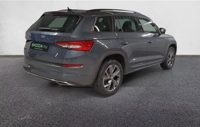 SKODA KODIAQ 2.0 TDI 150 SCR DSG7 7pl Sportline extérieur trois quart arrière droit 2129764