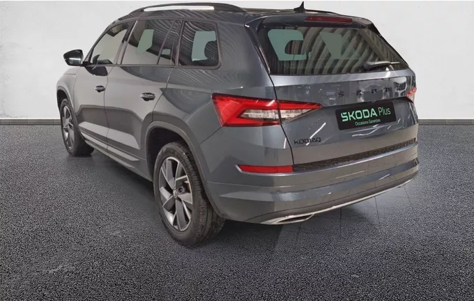 SKODA KODIAQ 2.0 TDI 150 SCR DSG7 7pl Sportline extérieur trois quart arrière gauche 2129764