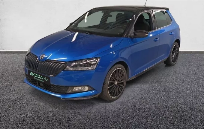 SKODA FABIA 1.0 TSI 110 ch DSG7 Monte-Carlo extérieur trois quart avant gauche 2130695