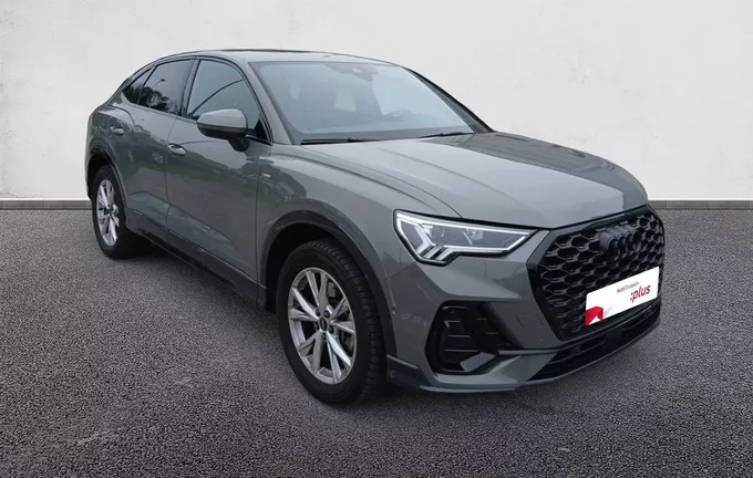 AUDI Q3 Sportback 45 TFSIe 245 ch S tronic 6 S line extérieur trois quart avant droit 2118486