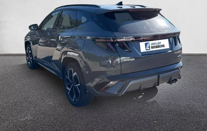 HYUNDAI TUCSON 1.6 T-GDI 215 Hybrid BVA6 N Line Creative extérieur trois quart arrière gauche 213301