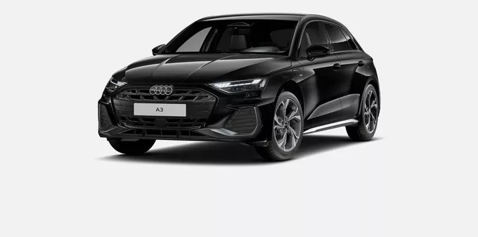 AUDI A3 Sportback TFSI e Hybride rechargeable 204 S tronic 6 S line extérieur avant 5482