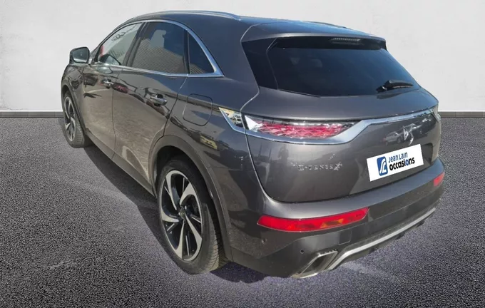 DS DS7 CROSSBACK Hybride E-Tense 300 EAT8 4x4 extérieur trois quart arrière gauche 2119889