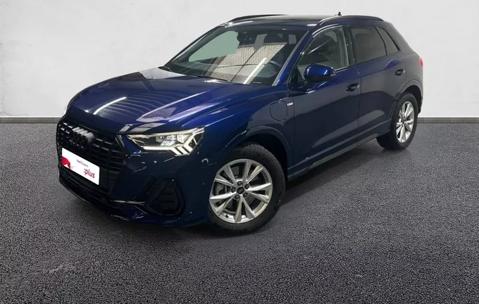 AUDI Q3 45 TFSIe 245 ch S tronic 6 S line extérieur trois quart avant gauche 2130686