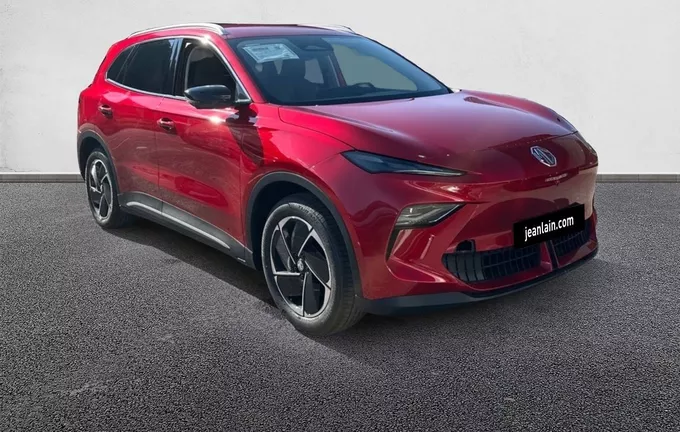 MG MGS5 EV 64kWh - 170 kW 2WD Luxury extérieur trois quart avant droit 9096