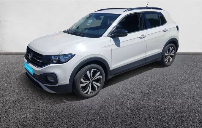 VOLKSWAGEN T-CROSS 1.0 TSI 110 Start/Stop DSG7 Life Tech extérieur trois quart avant gauche 2127290