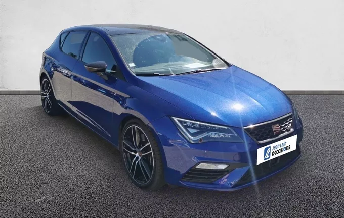 SEAT LEON 2.0 TSI 290 DSG7 Cupra extérieur trois quart avant droit 460803