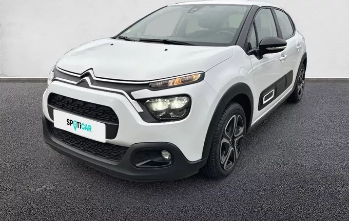 CITROEN C3 SOCIETE BLUEHDI 100 S&S BVM6 FEEL NAV extérieur trois quart avant gauche 2124972