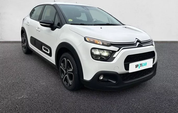 CITROEN C3 SOCIETE BLUEHDI 100 S&S BVM6 FEEL NAV extérieur trois quart avant droit 2124972