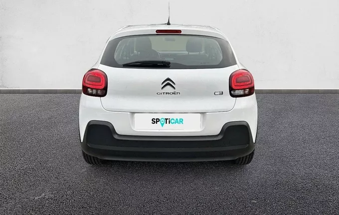 CITROEN C3 SOCIETE BLUEHDI 100 S&S BVM6 FEEL NAV extérieur trois quart arrière droit 2124972