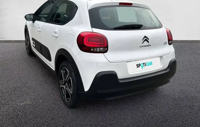 CITROEN C3 SOCIETE BLUEHDI 100 S&S BVM6 FEEL NAV extérieur trois quart arrière gauche 2124972