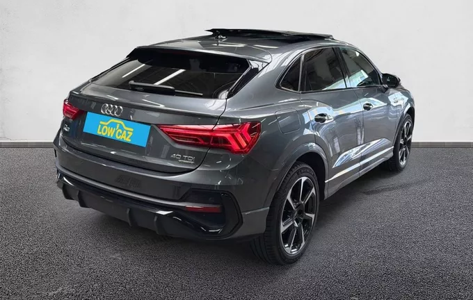 AUDI Q3 Sportback 40 TDI 200 ch S tronic 7 Quattro S line extérieur trois quart arrière droit 213009