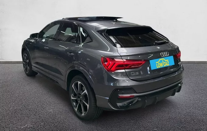 AUDI Q3 Sportback 40 TDI 200 ch S tronic 7 Quattro S line extérieur trois quart arrière gauche 213009