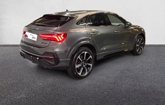 AUDI Q3 Sportback 40 TDI 200 ch S tronic 7 Quattro S line extérieur trois quart arrière droit 2132609