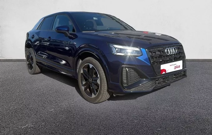 AUDI Q2 35 TFSI 150 S tronic 7 S line extérieur trois quart avant droit 2129897