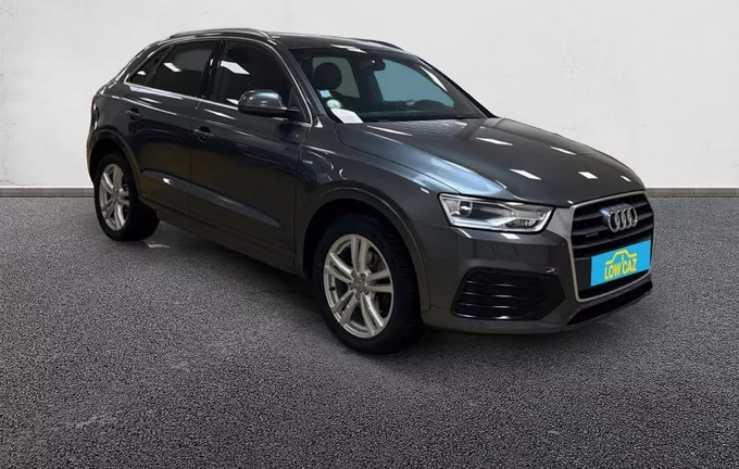 AUDI Q3 2.0 TDI 150 ch S tronic 7 Quattro S line extérieur trois quart avant droit 213083