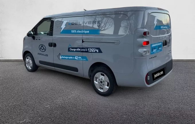 MAXUS E-DELIVER5 FOURGON L1H1 64 KWH extérieur trois quart arrière gauche 6801973