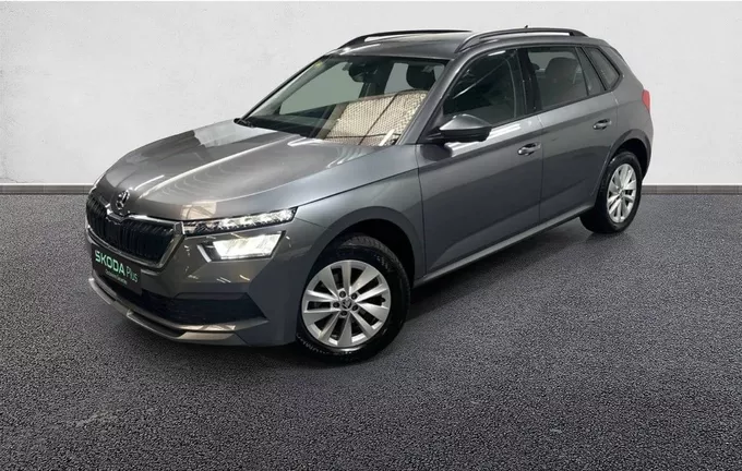 SKODA KAMIQ 1.0 TSI Evo 110 ch DSG7 Ambition extérieur trois quart avant gauche 2131423