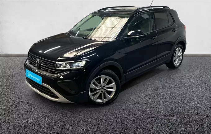 VOLKSWAGEN T-CROSS 1.0 TSI 95 Start/Stop BVM5 VW Edition extérieur trois quart avant gauche 2132107