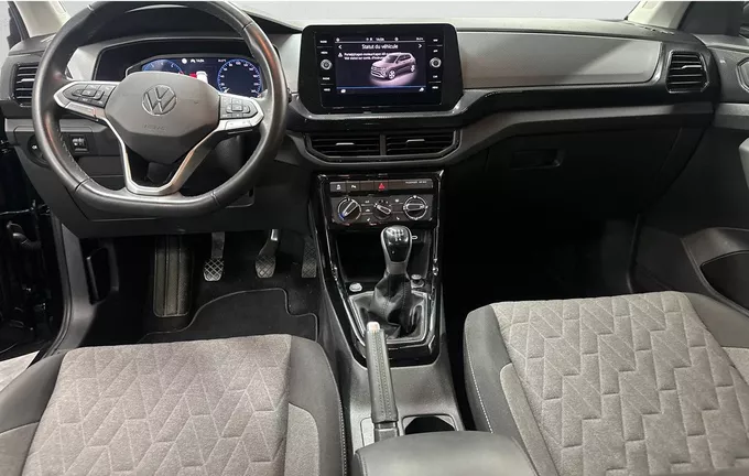 VOLKSWAGEN T-CROSS 1.0 TSI 95 Start/Stop BVM5 VW Edition extérieur trois quart avant droit 2132107
