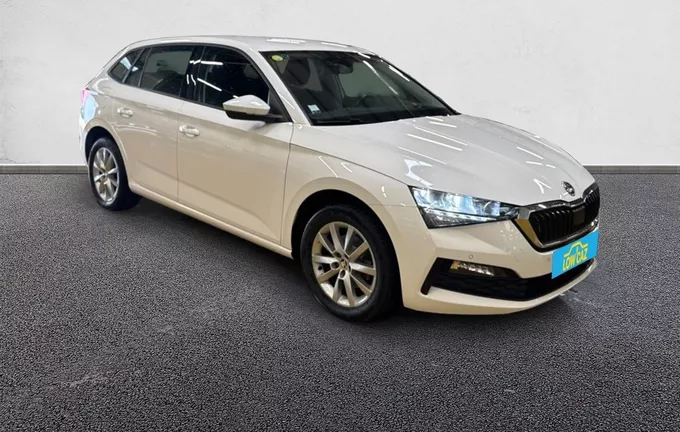 SKODA SCALA 1.6 TDI 116 ch DSG7 Business extérieur trois quart avant droit 213521