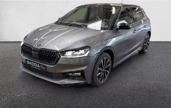 SKODA FABIA 1.0 TSI 116 ch EVO 2 DSG7 Monte-Carlo extérieur trois quart avant gauche 2129539