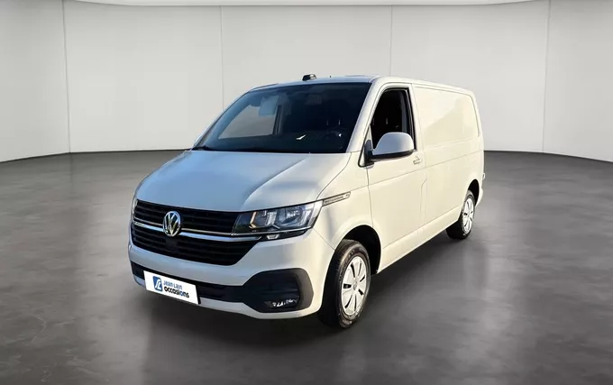 VOLKSWAGEN UTILITAIRES TRANSPORTER 6.1 VAN L1H1 2.0 TDI 150 DSG7 BUSINESS extérieur trois quart avant gauche 106324