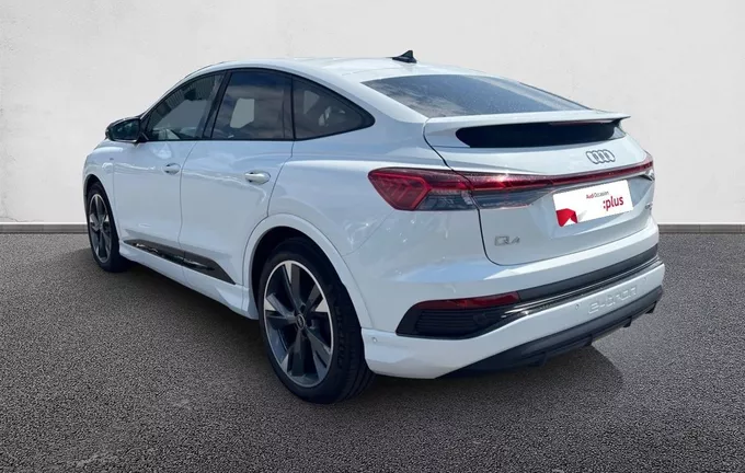 AUDI Q4 E-TRON Sportback 50 299 ch 82 kWh quattro S line extérieur trois quart arrière gauche 2130667