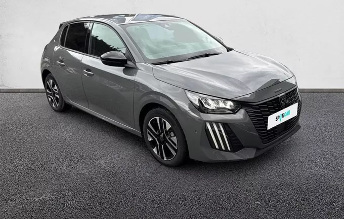 PEUGEOT 208 Hybrid 100 e-DCS6 Allure extérieur trois quart avant droit 944054