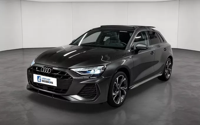 AUDI A3 Sportback TDI 150 S tronic 7 S line extérieur trois quart avant gauche 2133435