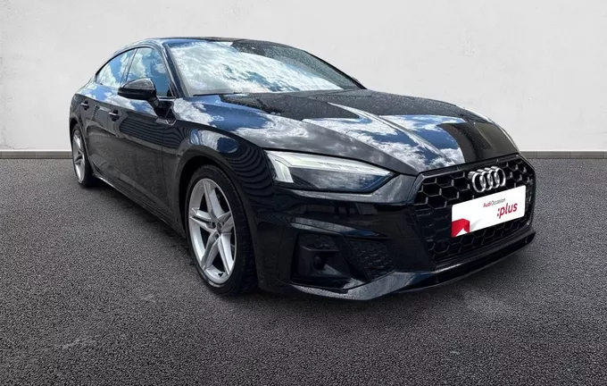 AUDI A5 Sportback 40 TFSI 204 S tronic 7 S Line extérieur trois quart avant droit 2127818