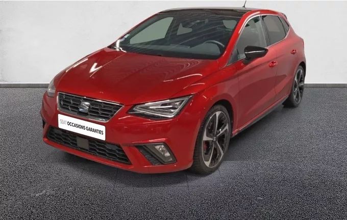 SEAT IBIZA 1.5 TSI 150 ch S/S ACT DSG7 FR Xclusive extérieur trois quart avant gauche 2129383