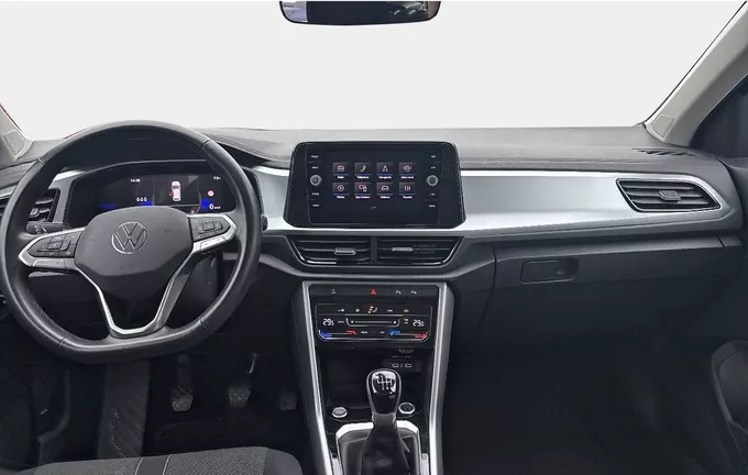VOLKSWAGEN T-ROC 1.0 TSI 116 Start/Stop BVM6 Life extérieur trois quart avant droit 2120224