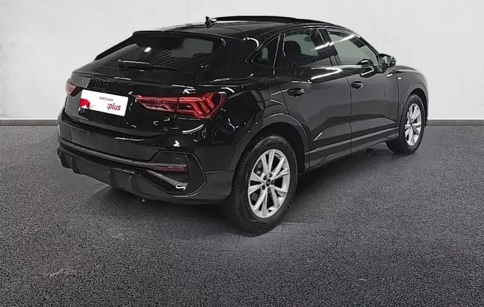 AUDI Q3 Sportback 35 TDI 150 ch S tronic 7 S line plus extérieur trois quart arrière droit 2129112