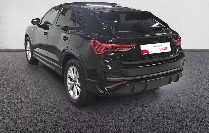 AUDI Q3 Sportback 35 TDI 150 ch S tronic 7 S line plus extérieur trois quart arrière gauche 2129112