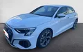 Miniature AUDI A3 Sportback 40 TFSIe 204 S tronic 6 S Line extérieur trois quart avant gauche 2128689