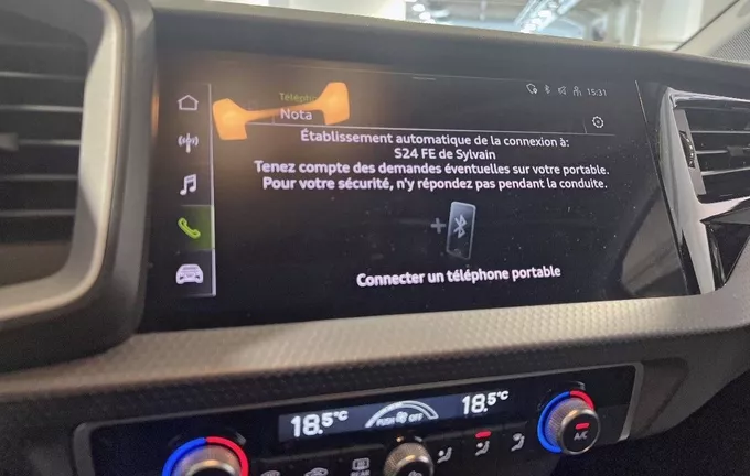 AUDI A1 Sportback 30 TFSI 110 ch S tronic 7 Advanced photo 16 2130927