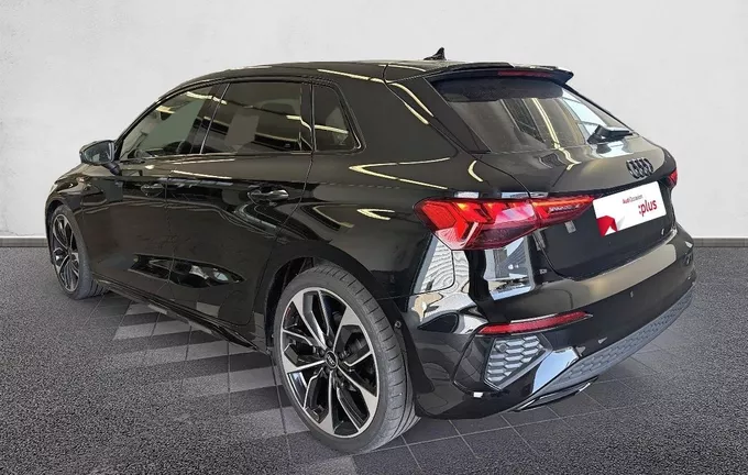 AUDI A3 Sportback 40 TFSI 190 S tronic 7 Quattro S Line extérieur trois quart arrière gauche 2129944