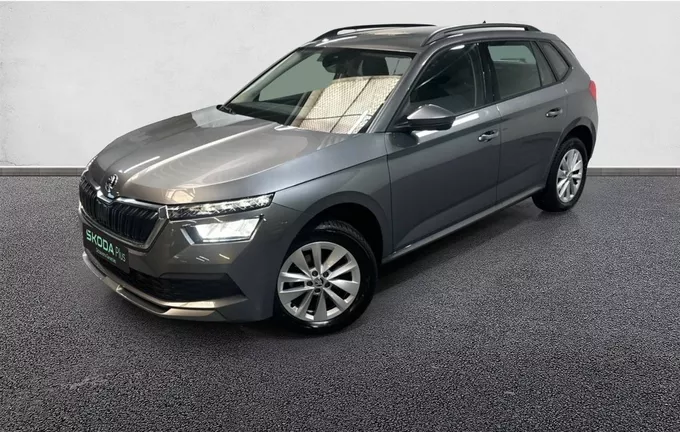 SKODA KAMIQ 1.0 TSI Evo 110 ch DSG7 Ambition extérieur trois quart avant gauche 2130280