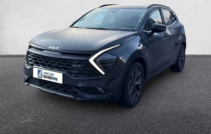 KIA SPORTAGE 1.6 T-GDi 210ch ISG Hybride BVA6 4x2 GT-line extérieur trois quart avant gauche 2127100