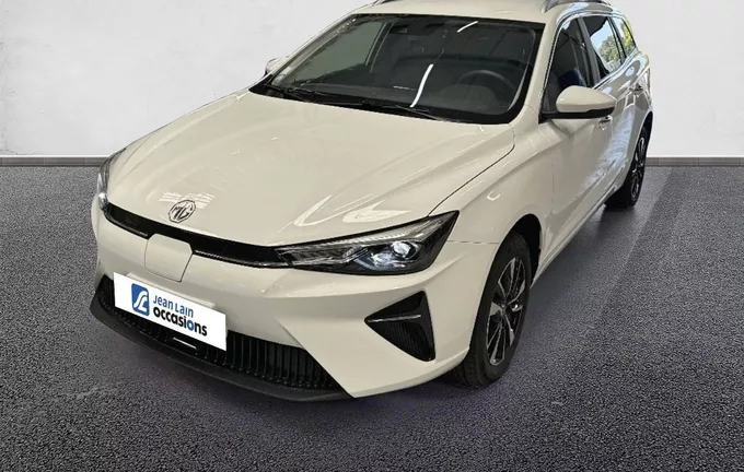 MG MG5 Autonomie Standard 50kWh - 130 kW 2WD Comfort extérieur trois quart avant gauche 601255