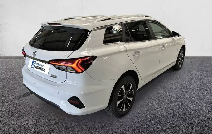MG MG5 Autonomie Standard 50kWh - 130 kW 2WD Comfort extérieur trois quart arrière droit 601255
