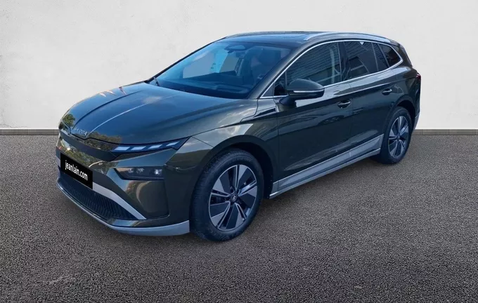 SKODA ENYAQ 85 Plus extérieur trois quart avant gauche 0904