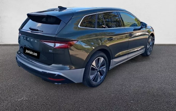 SKODA ENYAQ 85 Plus extérieur trois quart arrière droit 0904