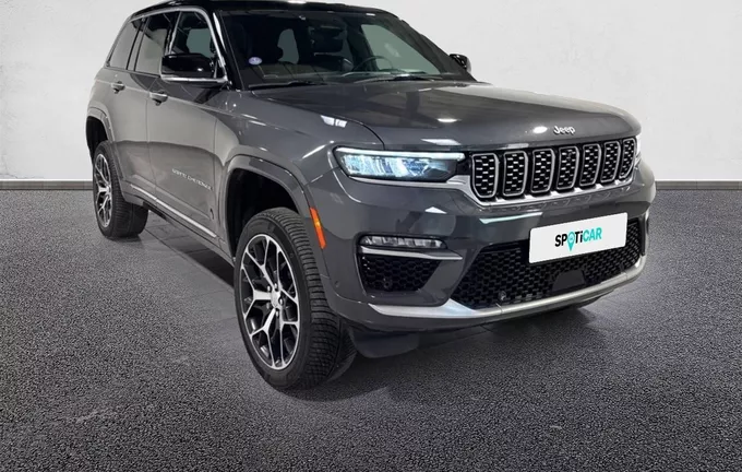 JEEP GRAND CHEROKEE 4xe 2.0 T 380 ch PHEV 4x4 BVA8 Summit Reserve extérieur trois quart arrière droit 945362