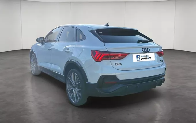 AUDI Q3 Sportback 40 TDI 200 ch S tronic 7 Quattro S line extérieur trois quart arrière gauche 2132962