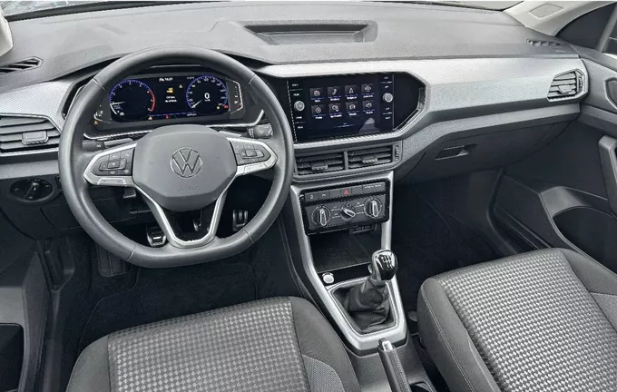 VOLKSWAGEN T-CROSS 1.0 TSI 95 Start/Stop BVM5 Active extérieur trois quart avant droit 2129871